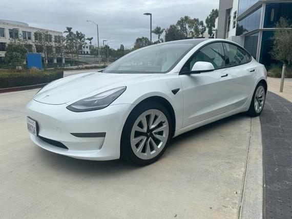 TESLA MODEL 3 2022 5YJ3E1EA4NF313017 image